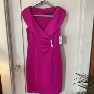 Jessica Howard Vibrant Pink Mini Dress